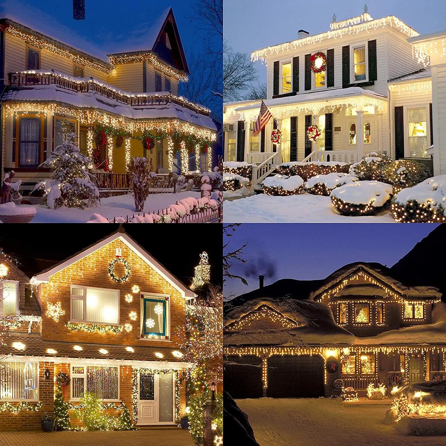 “Magical LED Curtain Icicle Lights for Christmas” - Image 13