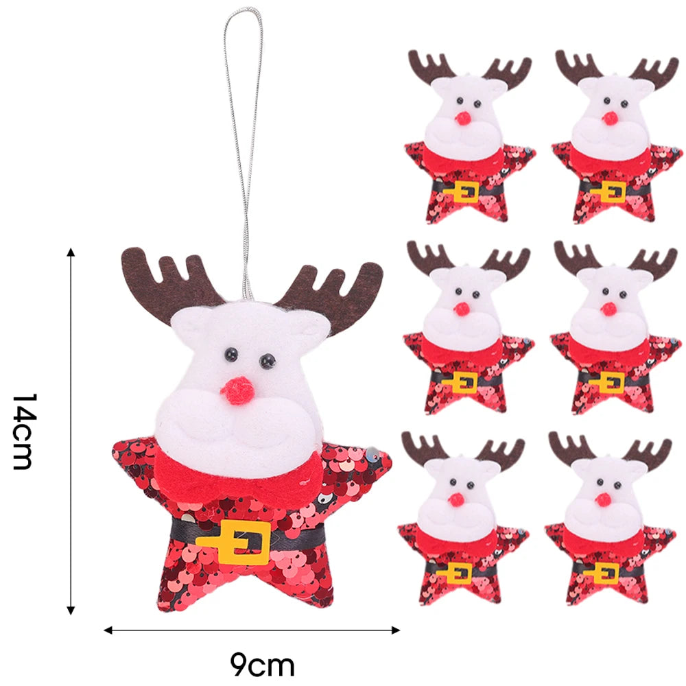 Charming Christmas Tree Doll Ornaments - Joyful Decor! - Image 2