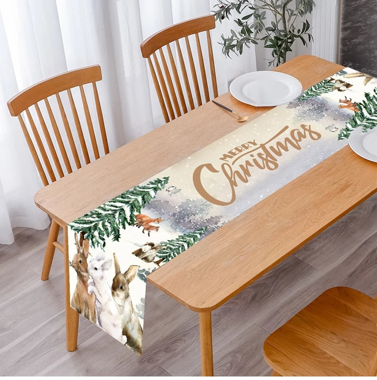 Festive Christmas Table Runners for Holiday Cheer - Image 78