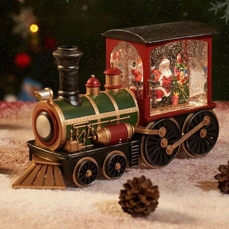 Enchanting Christmas Snowman Music Box Ornament