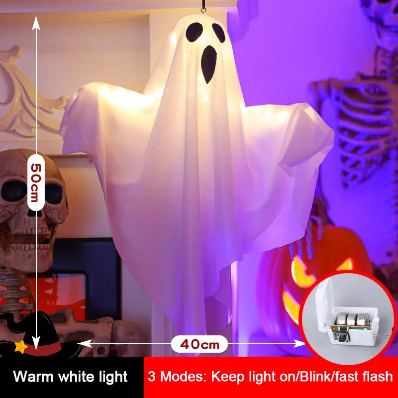 Spooky LED Glow Ghost Halloween Decor for All - Image 16