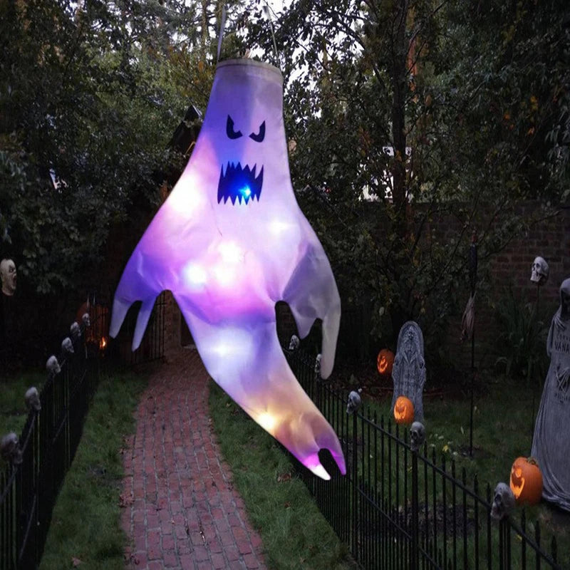 Glowing Halloween Ghost LED Light Decoration - Image 17
