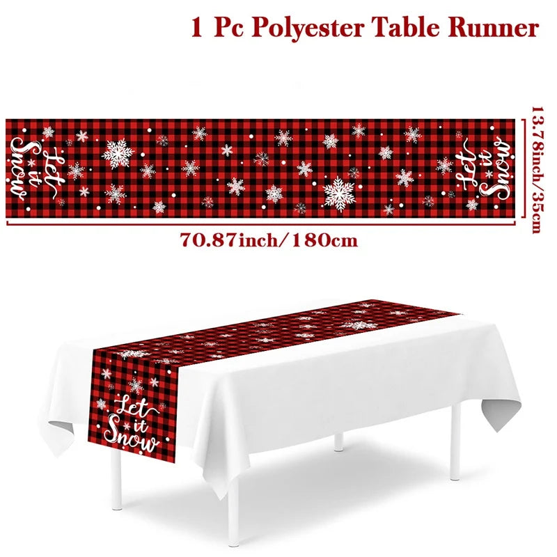 Festive Christmas Table Runners for Holiday Cheer - Image 14