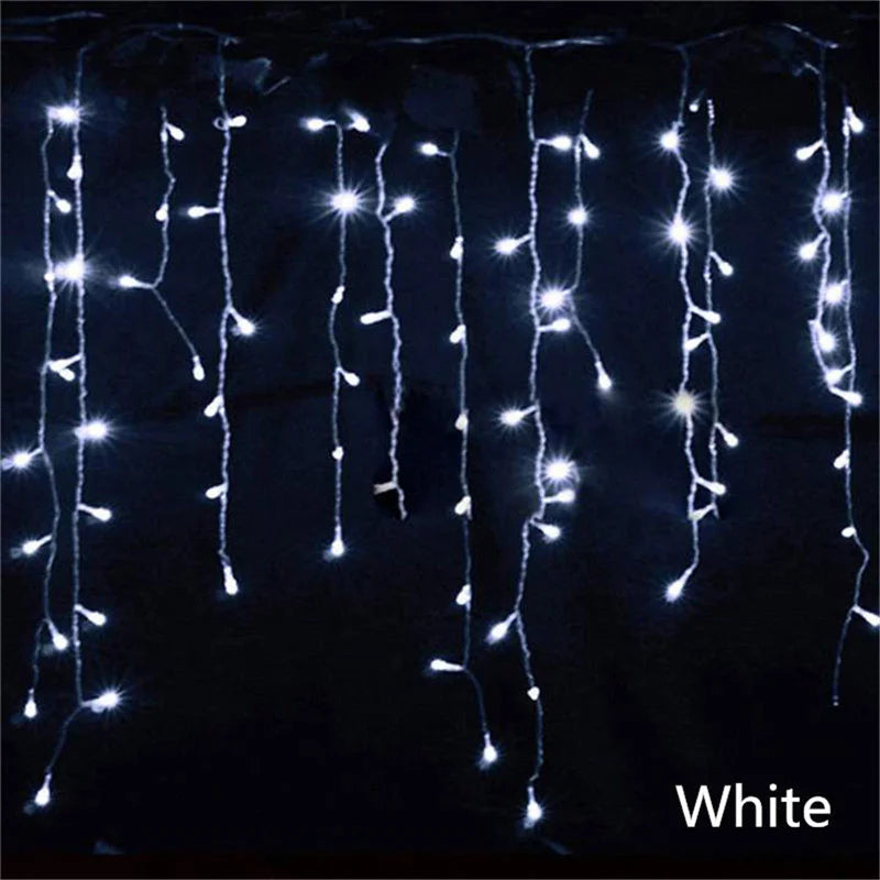 Festive 5M LED Waterfall Curtain Lights - Image 21