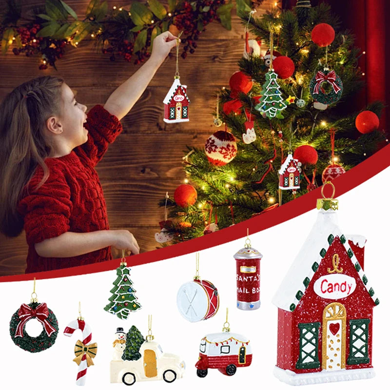 Charming Christmas Hanging Pendants for Festive Decor