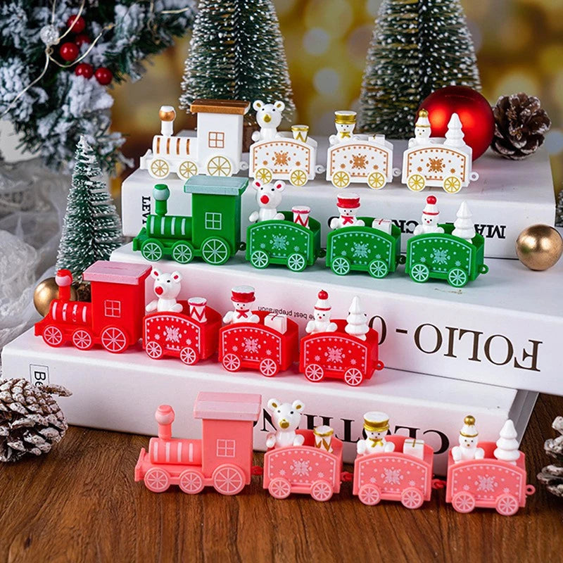 Festive Christmas Train Ornament for Holiday Cheer - Image 3