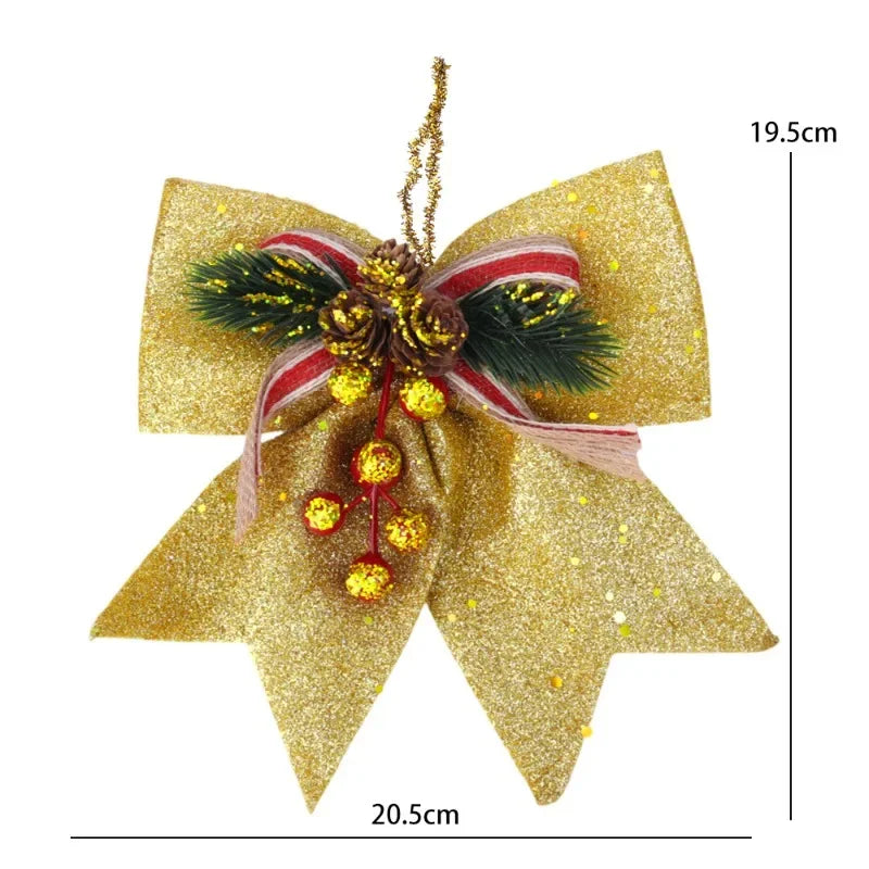 Elegant Christmas Tree Decoration Set in Festive Colors - Image 9