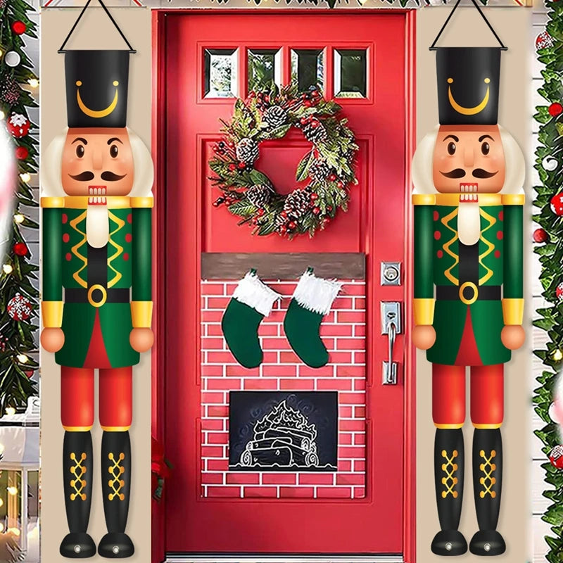 Charming Nutcracker Door Decor for Christmas Cheer - Image 17