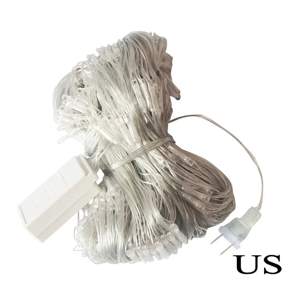 Waterproof LED Christmas Fairy Lights - Enchanting Outdoor Garland - Image 21