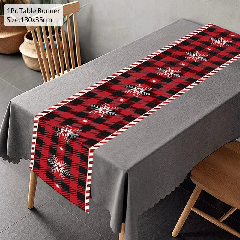 Festive Christmas Table Runner for Holiday Cheer - Image 19
