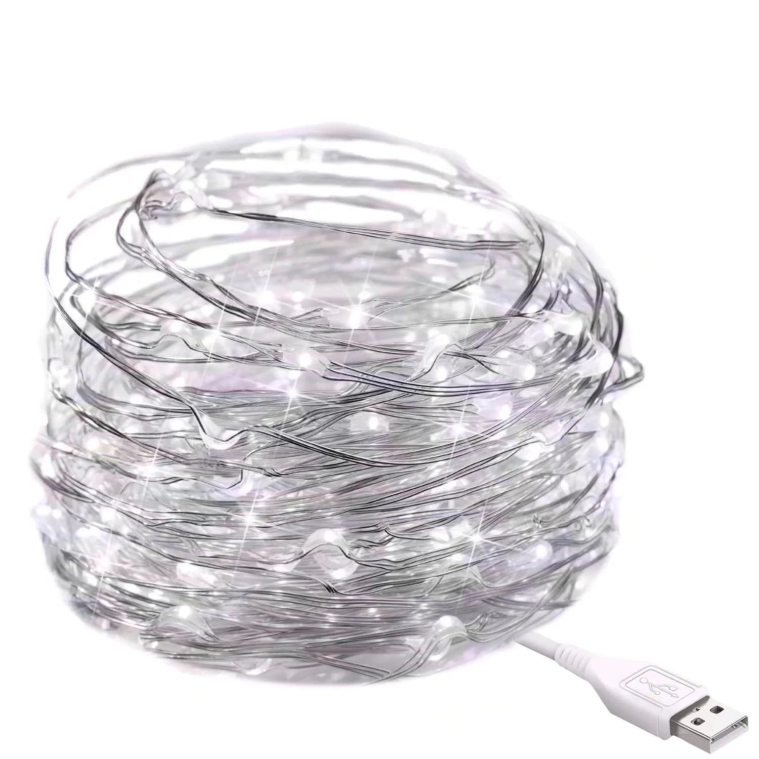 “10-20M USB Fairy Lights – Christmas String Decor” - Image 6