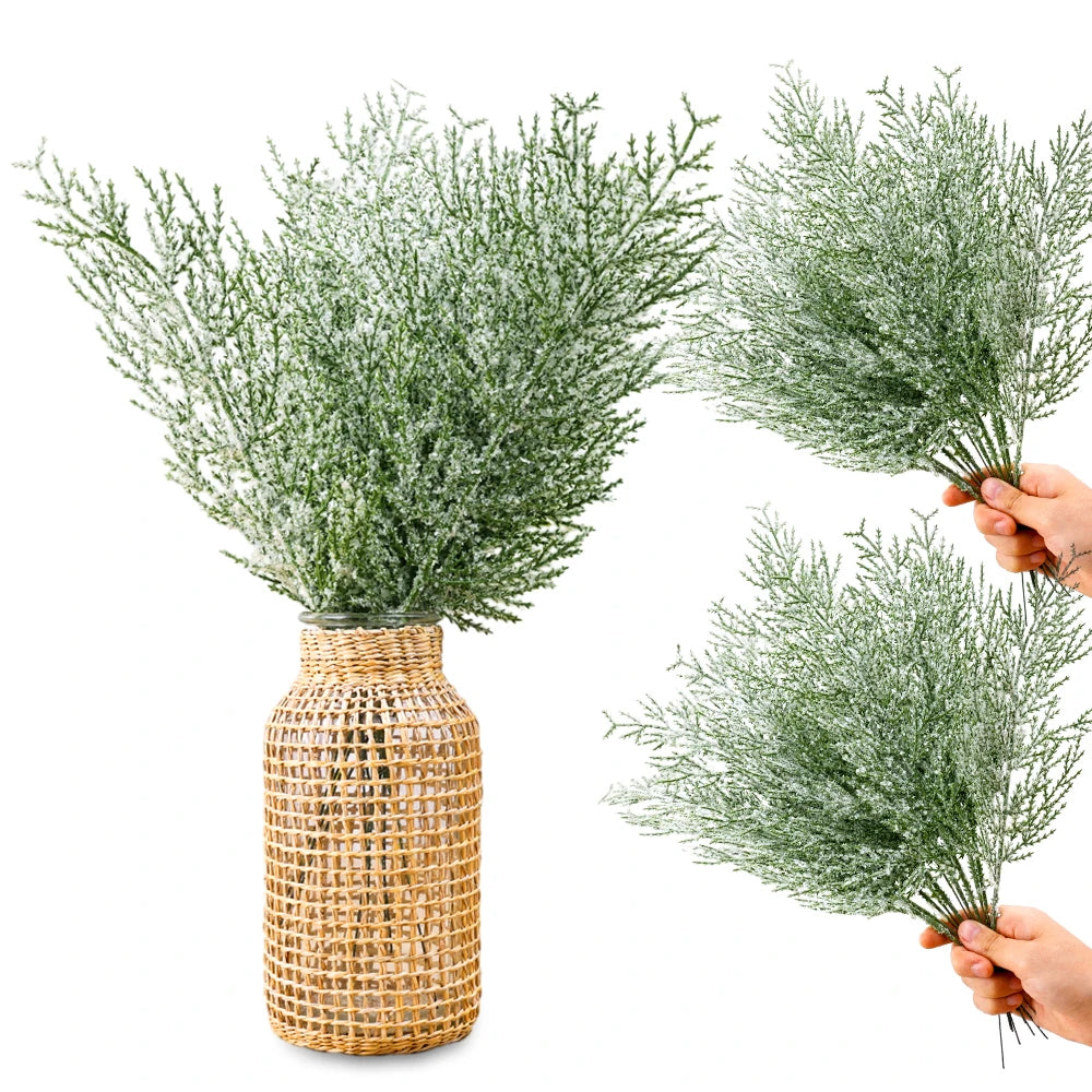 Faux Frosted Pine Christmas Sprigs - Decorate in Style - Image 8