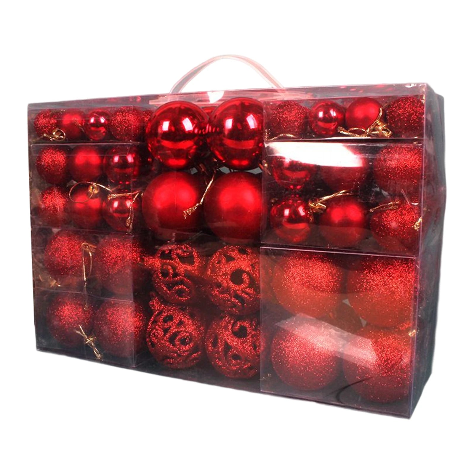 100 Shatterproof Christmas Ball Ornaments - Festive Decor - Image 18