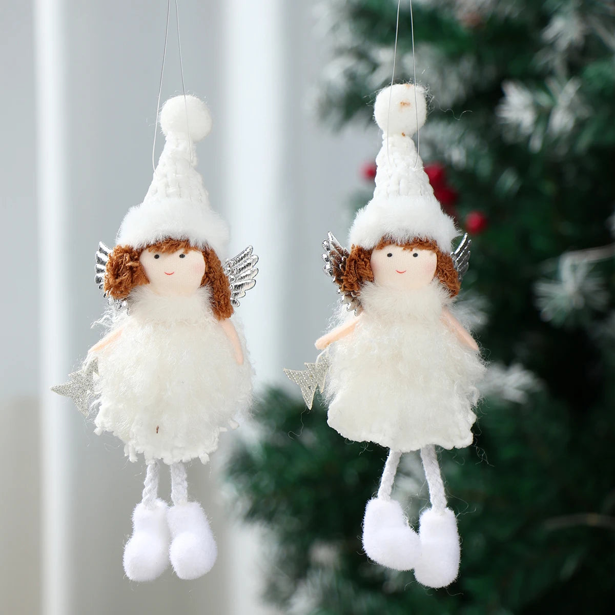 Charming Angel Doll Christmas Tree Ornament - Image 8