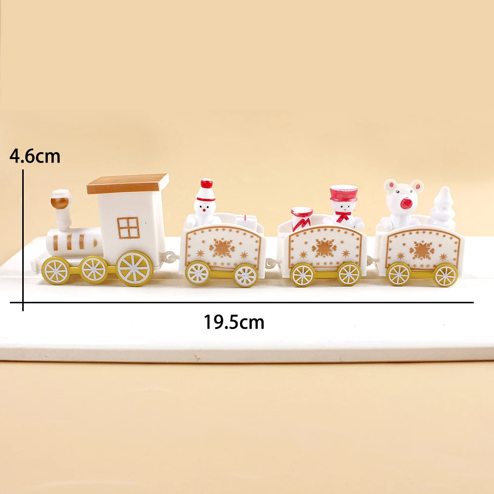 Charming Plastic Christmas Train Decoration for Festive Joy - Image 15