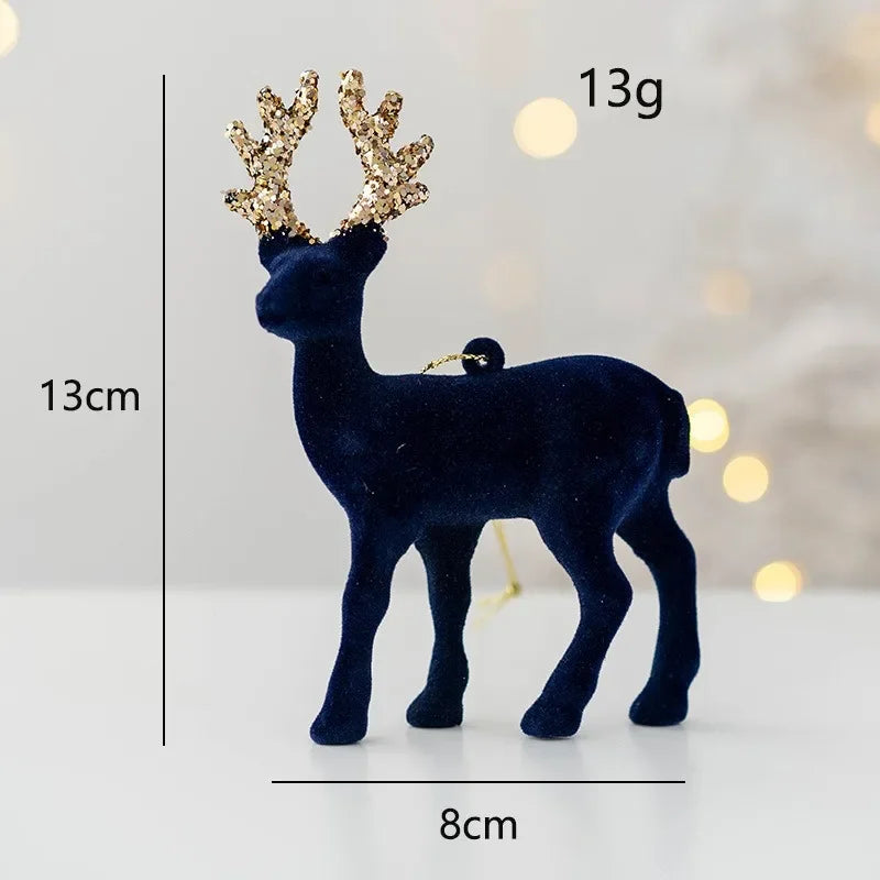 Charming Christmas Elk Ornaments for Festive Decor - Image 16
