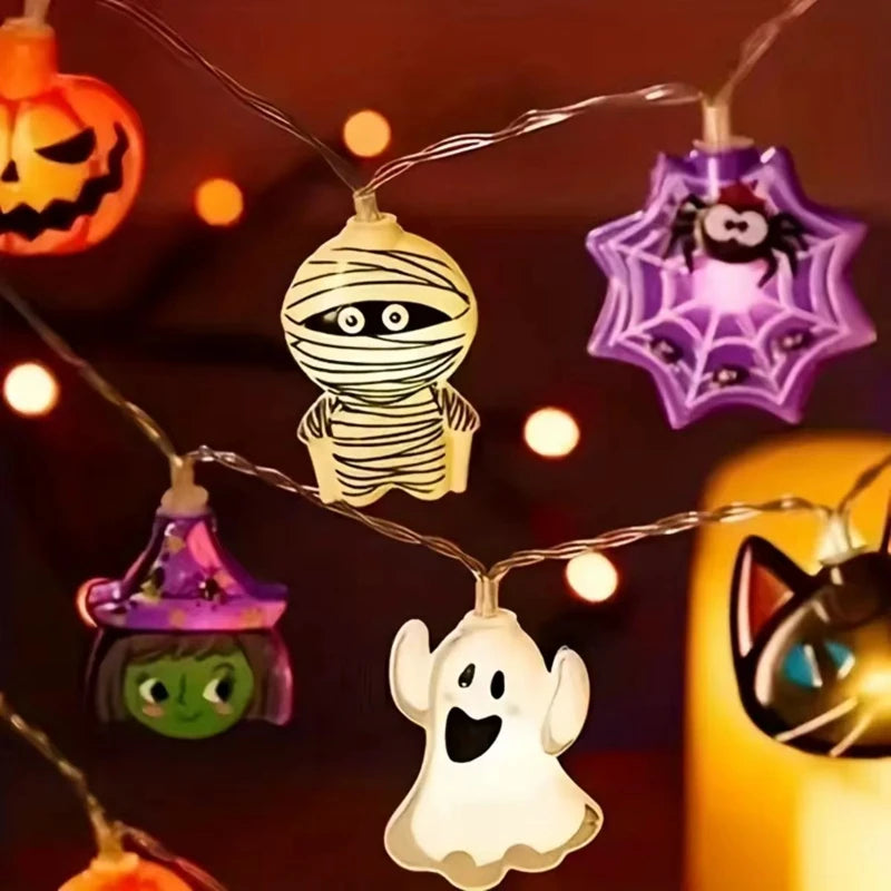 Spooky Halloween LED String Lights - Perfect Decor! - Image 8