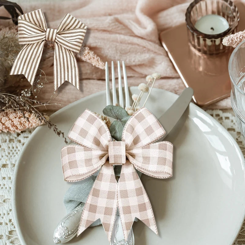 Charming Antique European Christmas Ribbon Décor - Image 31