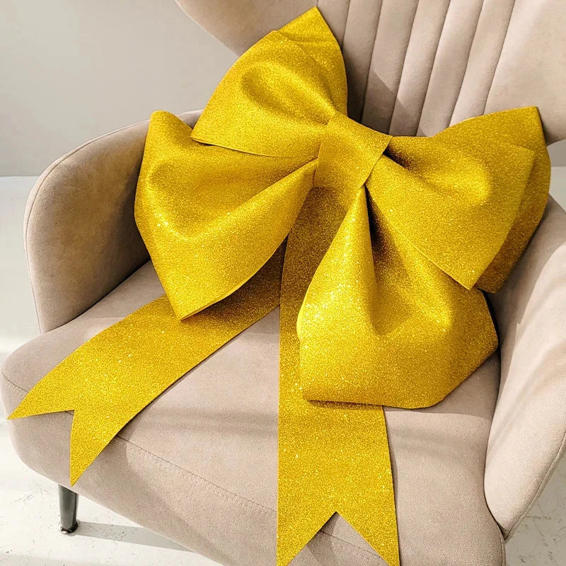 Festive Giant Bow Decorations for Christmas Celebrations - Image 17