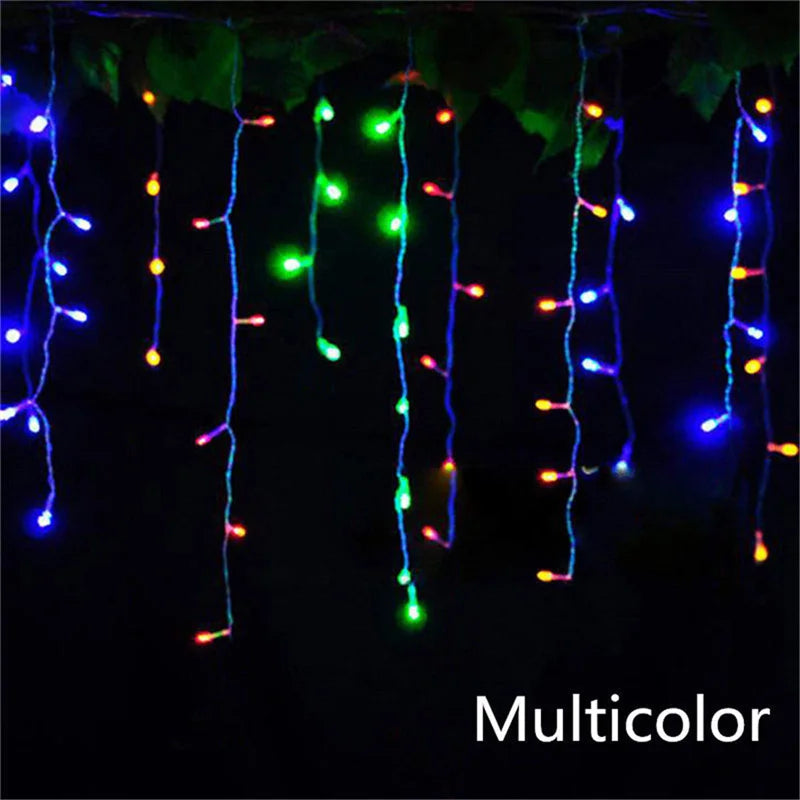 Festive 5M LED Waterfall Curtain Lights - Image 20