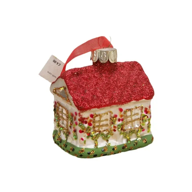 Elegant Nativity Glass Ornaments for Christmas Decor - Image 6