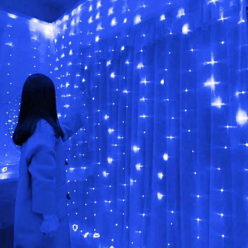 Charming USB Curtain LED Fairy Lights for Christmas - Image 16