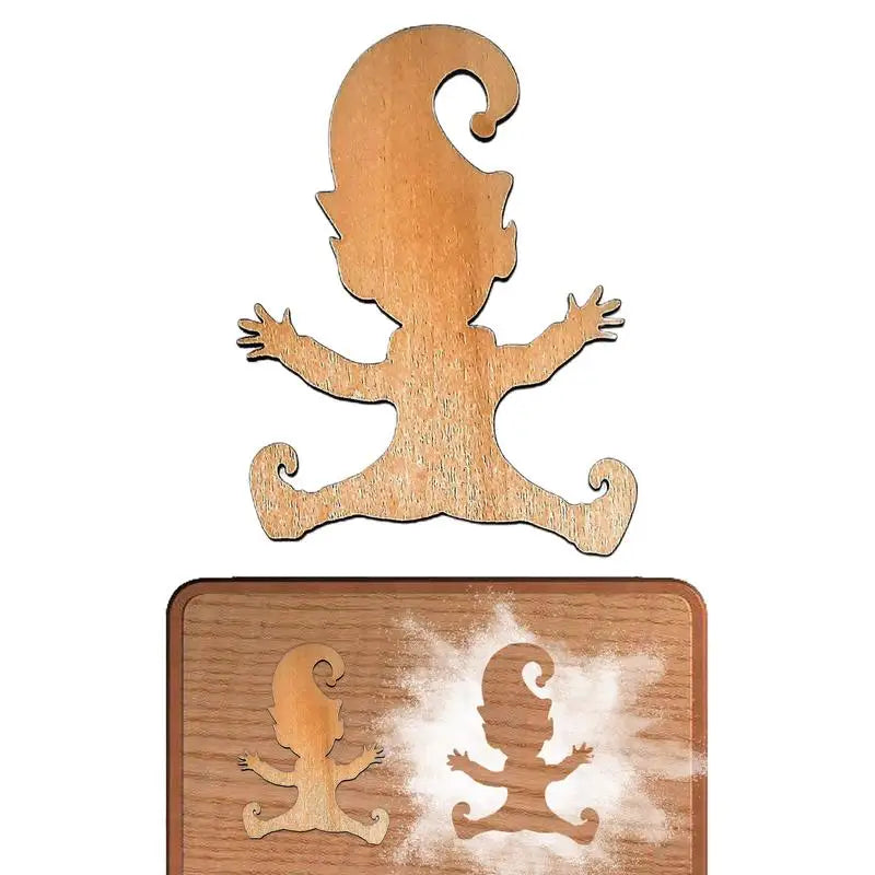 Charming Gnome Footprint Window & Door Decor - Image 7