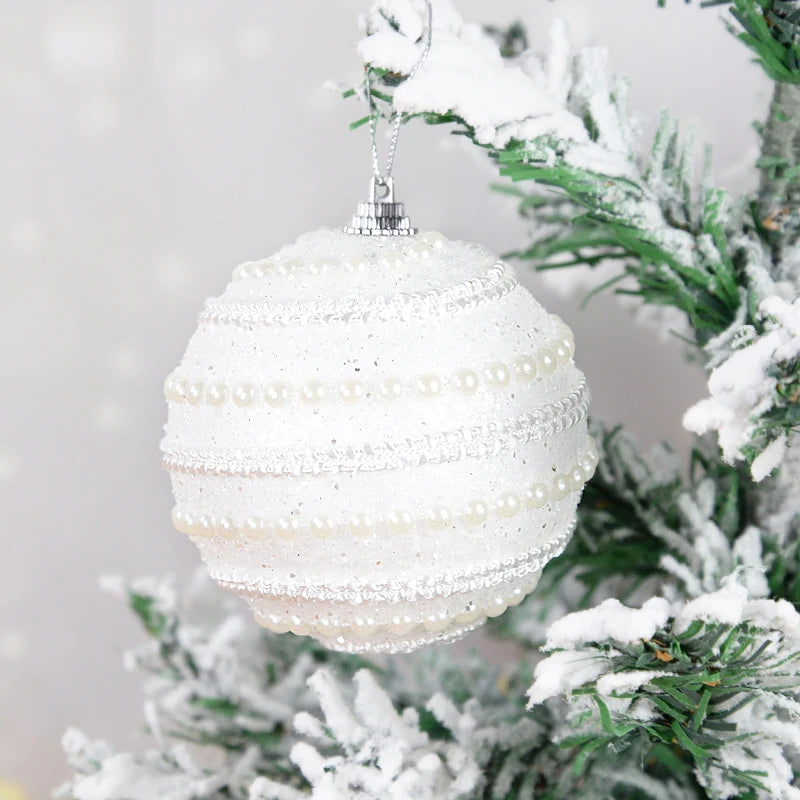 Sparkling Sequin Christmas Tree Ornaments - 2/4 Pack - Image 34