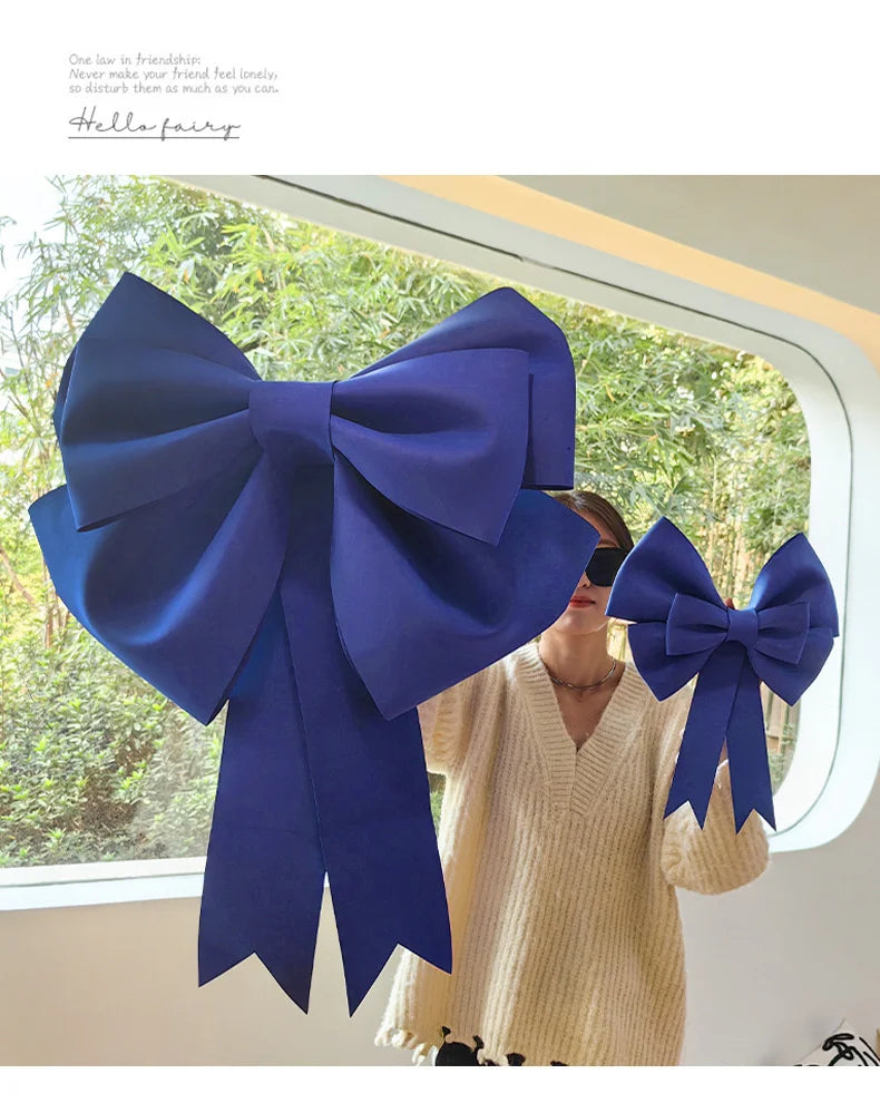 Festive Giant Bow Decorations for Christmas Celebrations - Image 31