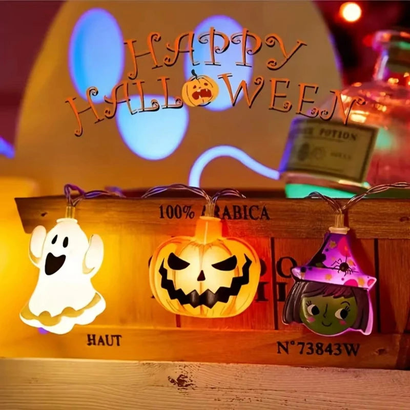 Spooky Halloween LED String Lights - Perfect Decor! - Image 10