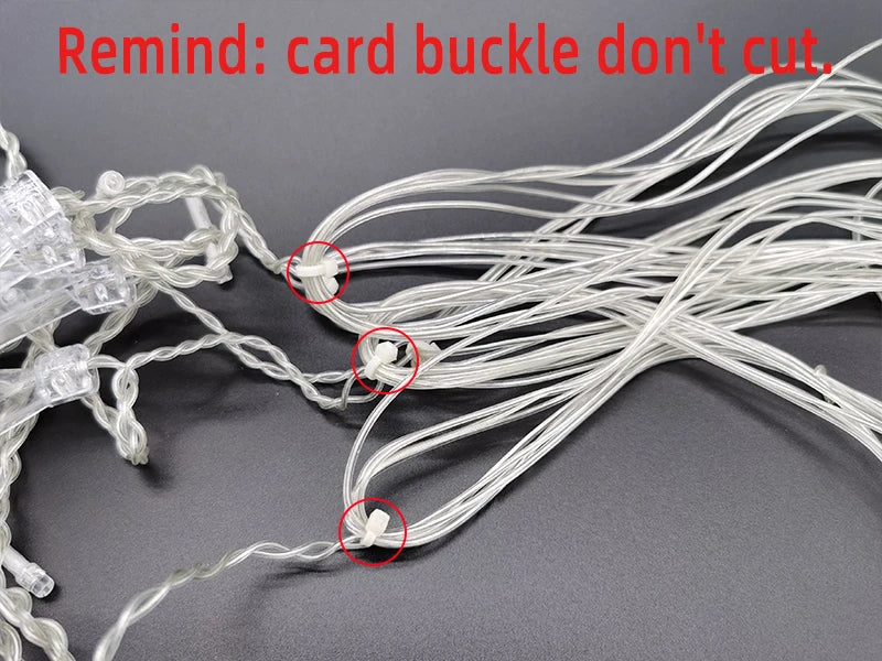 Magical LED Christmas Curtain String Lights - Image 28