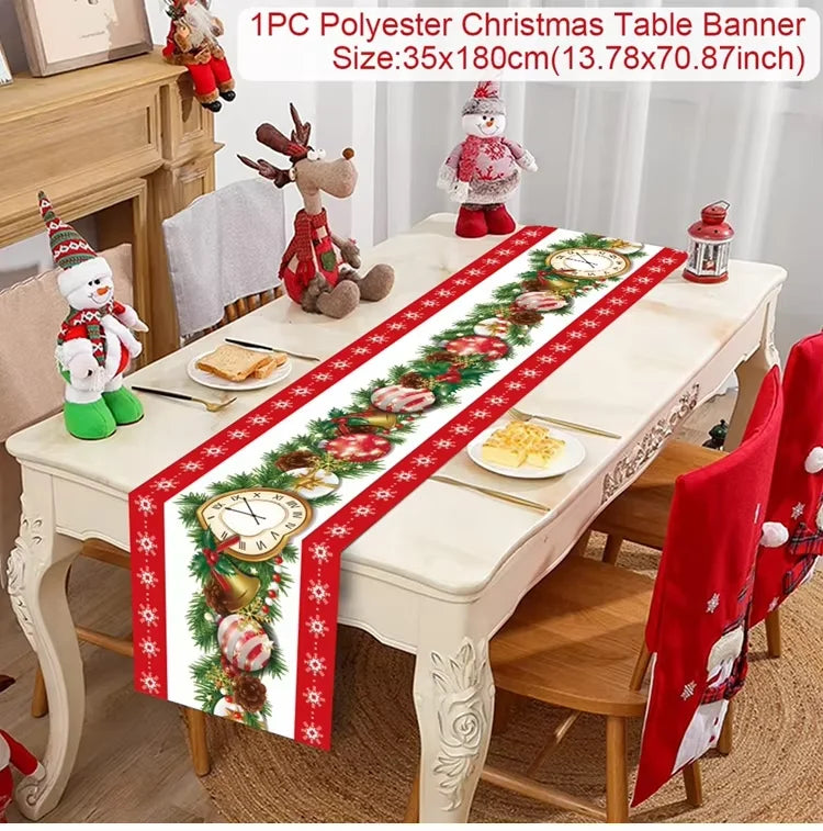 Festive Christmas Table Runner for Holiday Décor - Image 18