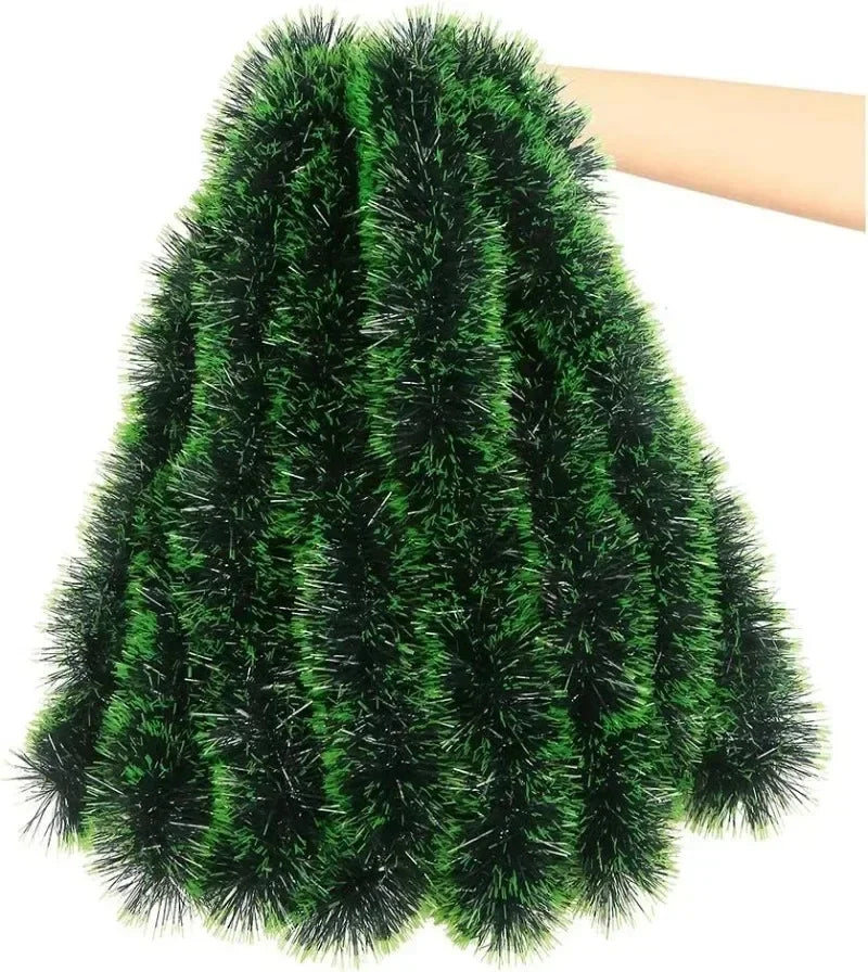Festive Green Cane Ribbons for Christmas Decor - Image 34