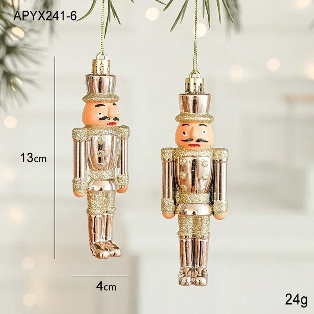 2pc Candy Cane & Pine Cone Tree Ornaments - Image 5