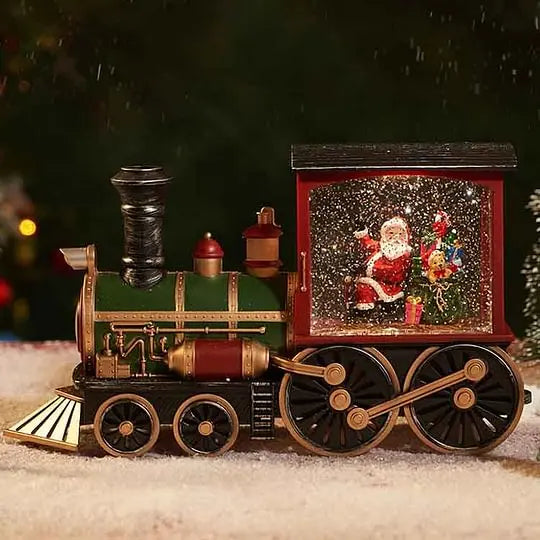Enchanting Christmas Snowman Music Box Ornament - Image 15
