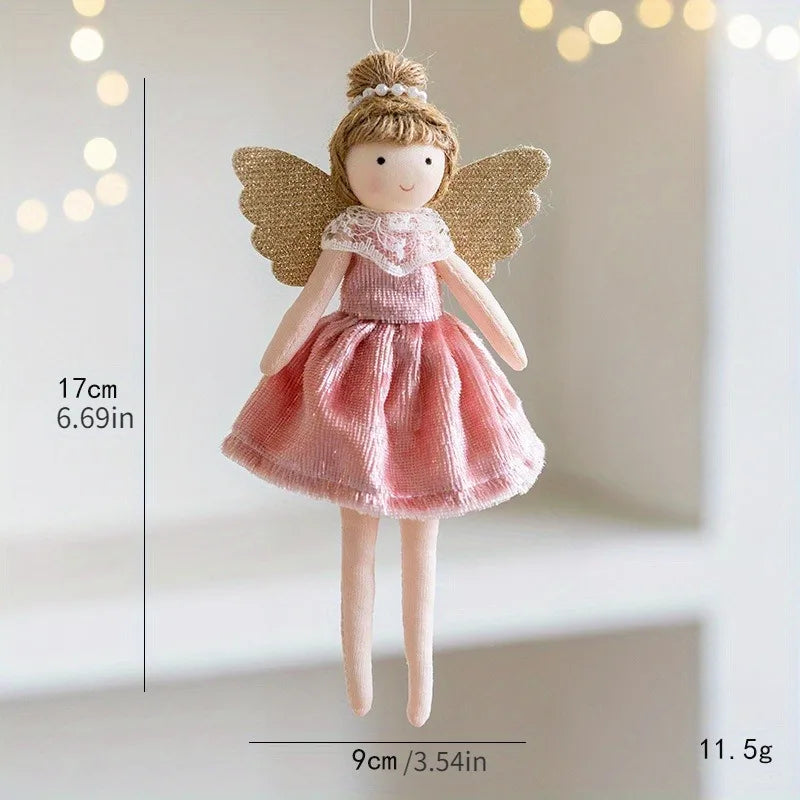 Charming Christmas Angel Doll Tree Ornaments - Image 5