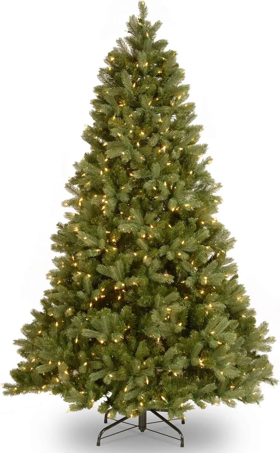 7-Foot Pre-Lit Downswept Douglas Fir Christmas Tree