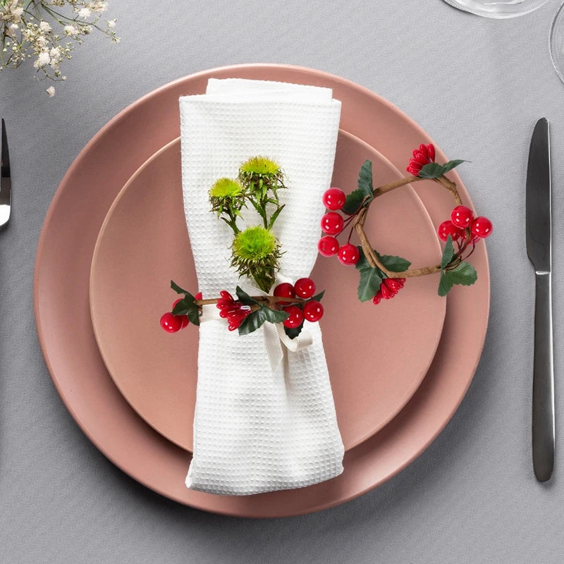 Festive Christmas Napkin Rings for Holiday Cheer - Image 17