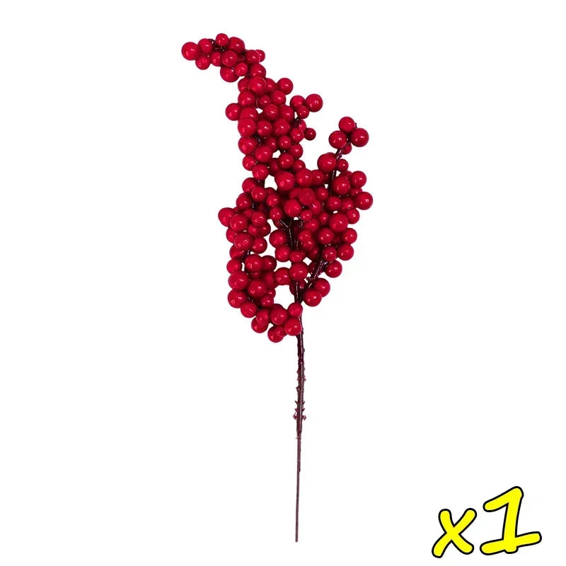 Festive Red Berry Wreath for Christmas Décor - Image 8