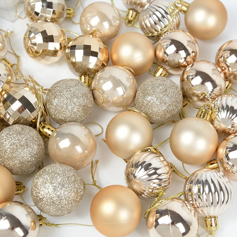 Festive Christmas Ball Ornaments for Tree Decor - Image 11