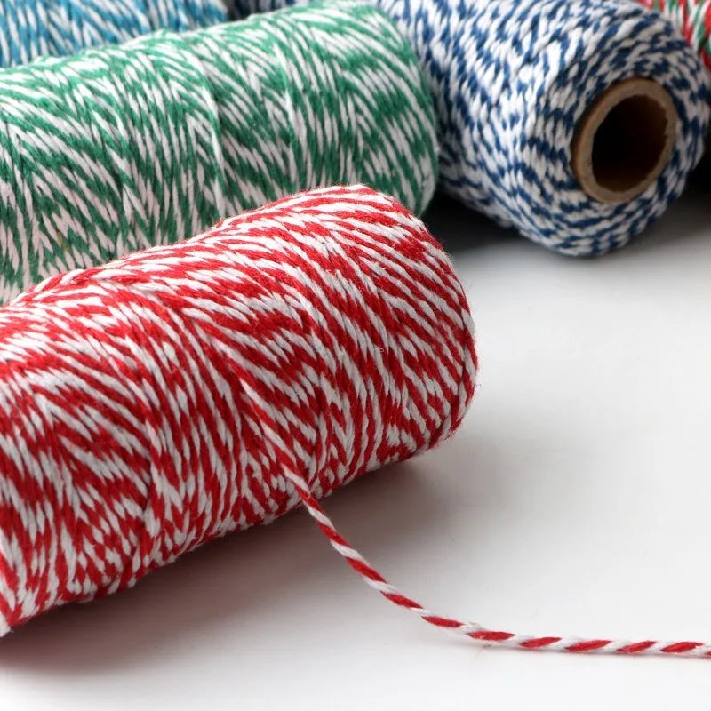 Festive Christmas Wrapping String Rope for Gifts - Image 3