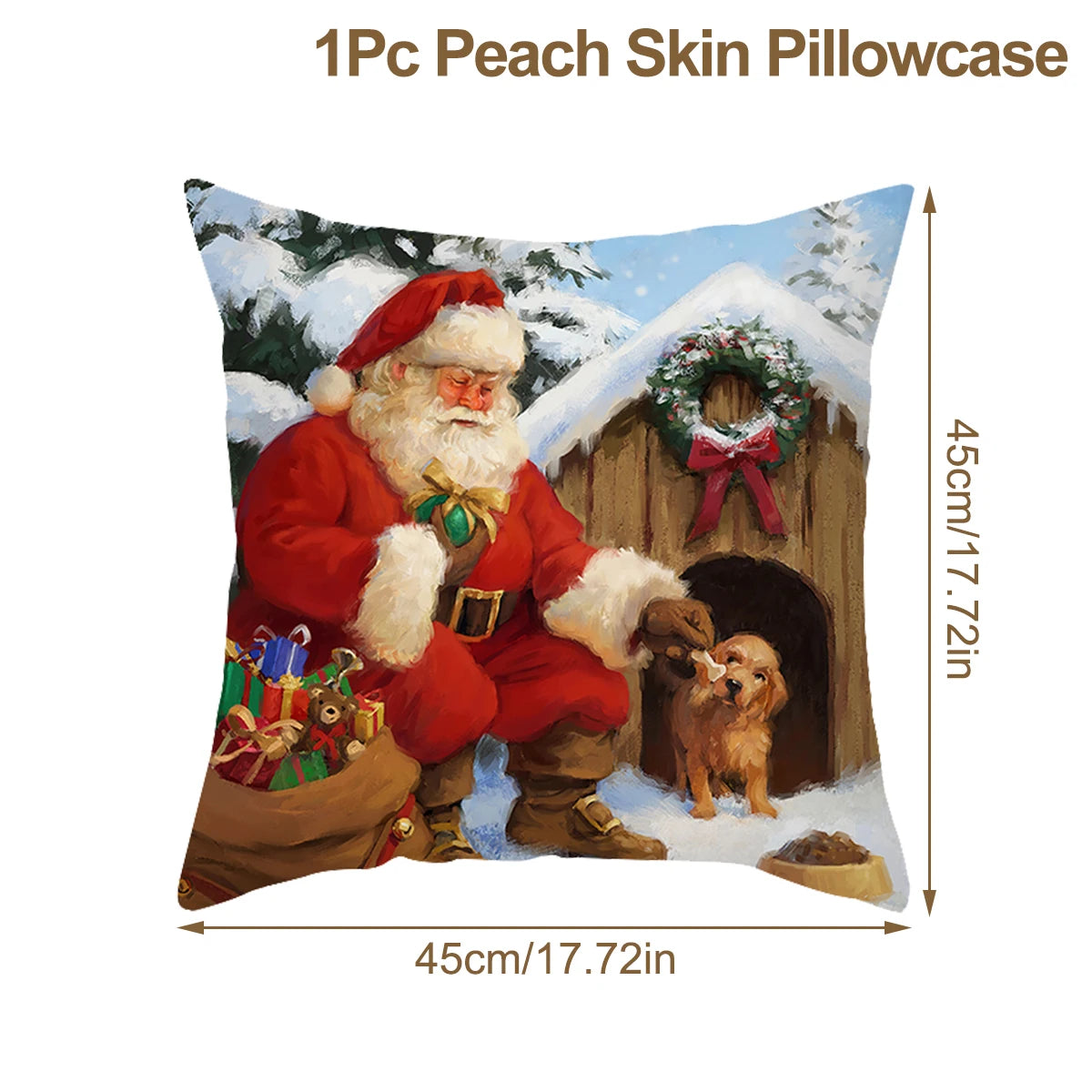 Festive Christmas Cushion Cover for Home Decor - Image 17