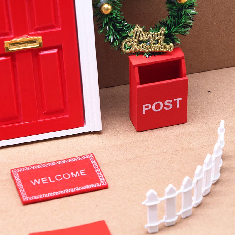 11-Piece Christmas Elf Door & Decor Set - Image 36