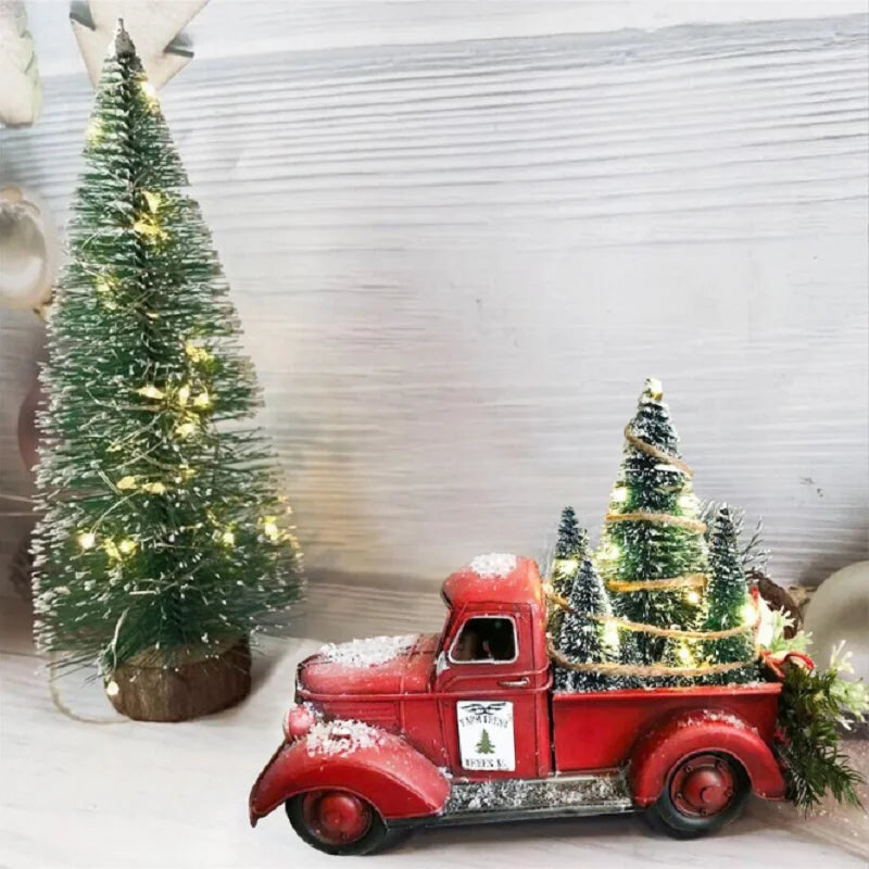 Festive Red Truck Christmas Ornament for Outdoors - Image 6