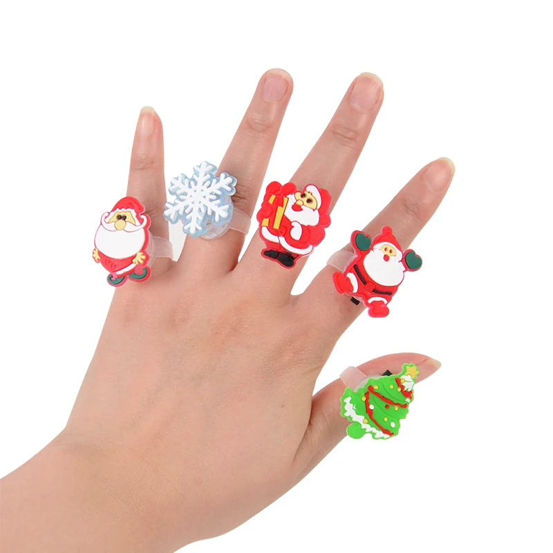 Glowing Halloween Ring Set for Festive Decor - Image 17