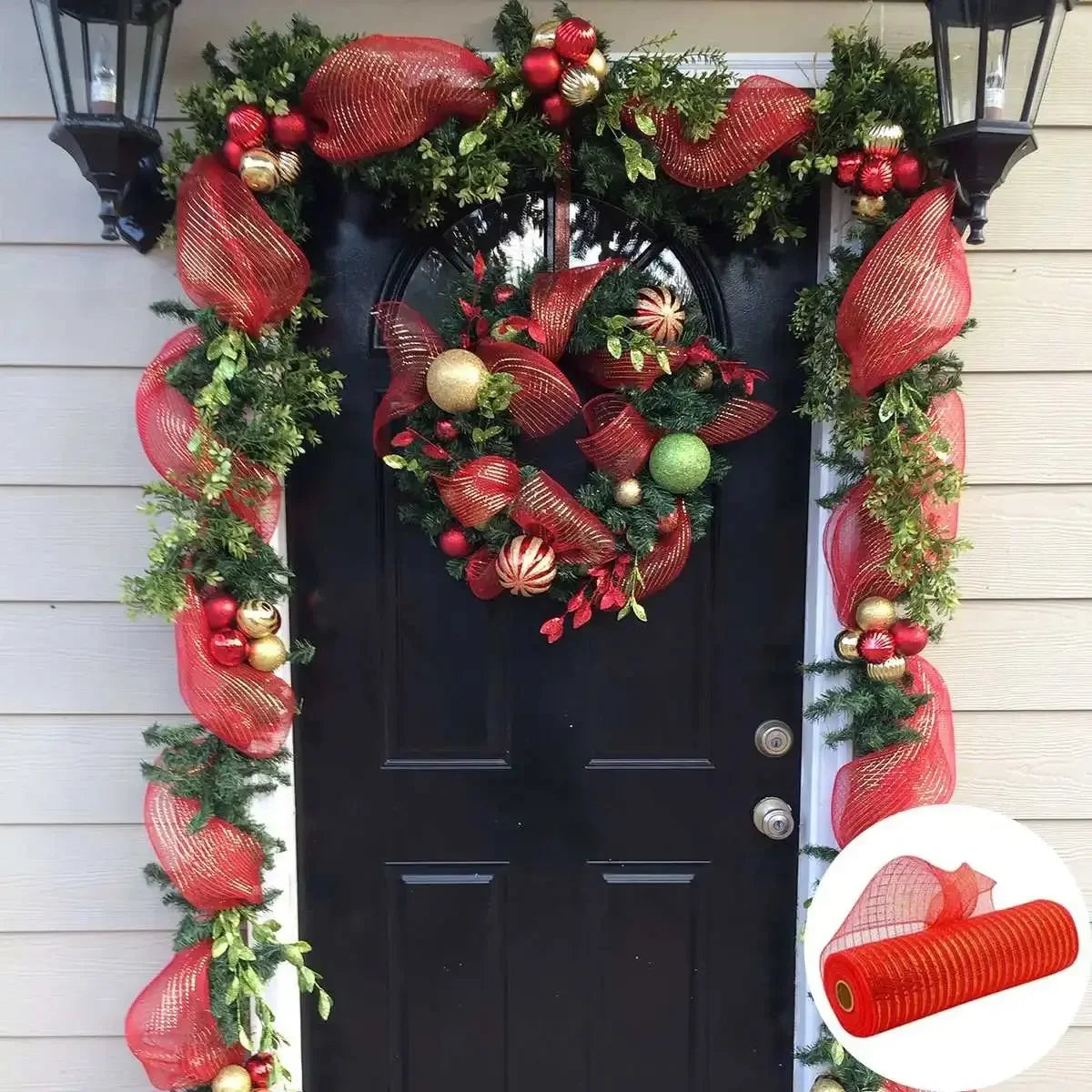 Charming Mesh Ribbon for Festive Christmas Decor - Image 22