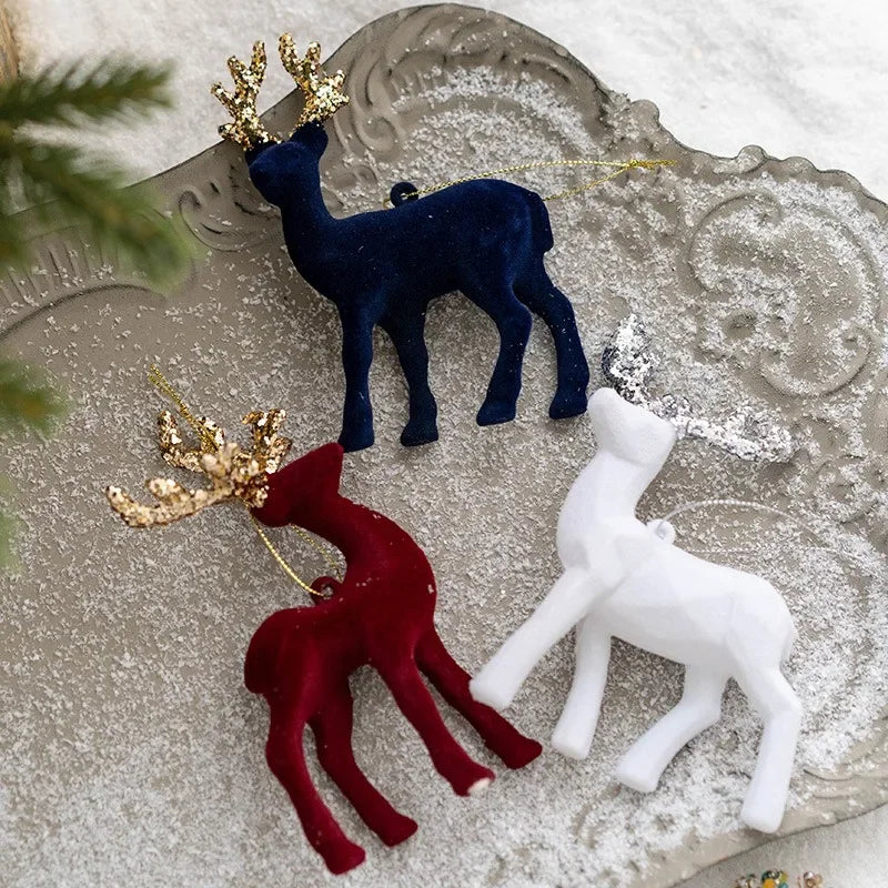 Charming Christmas Elk Ornaments for Festive Decor - Image 12