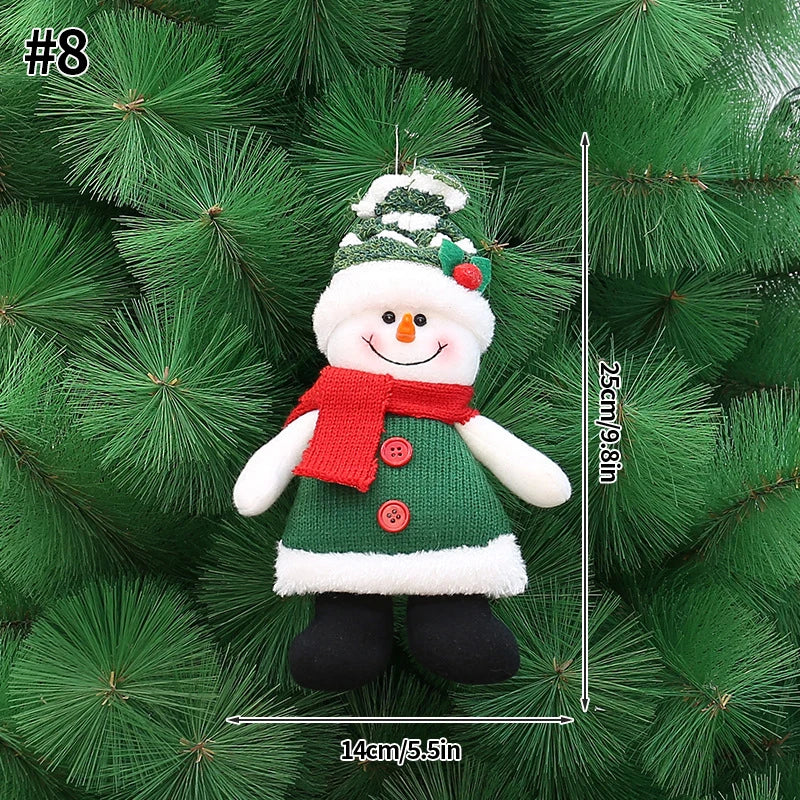 Charming Santa & Snowman Christmas Ornaments - Image 6