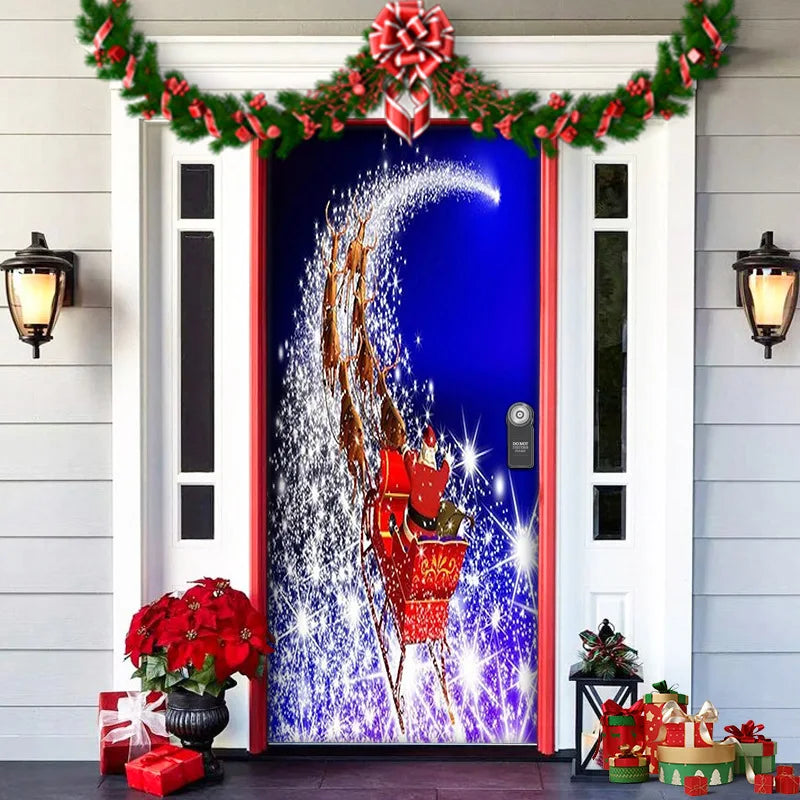 Festive Christmas Door Cover for Holiday Cheer - Image 13