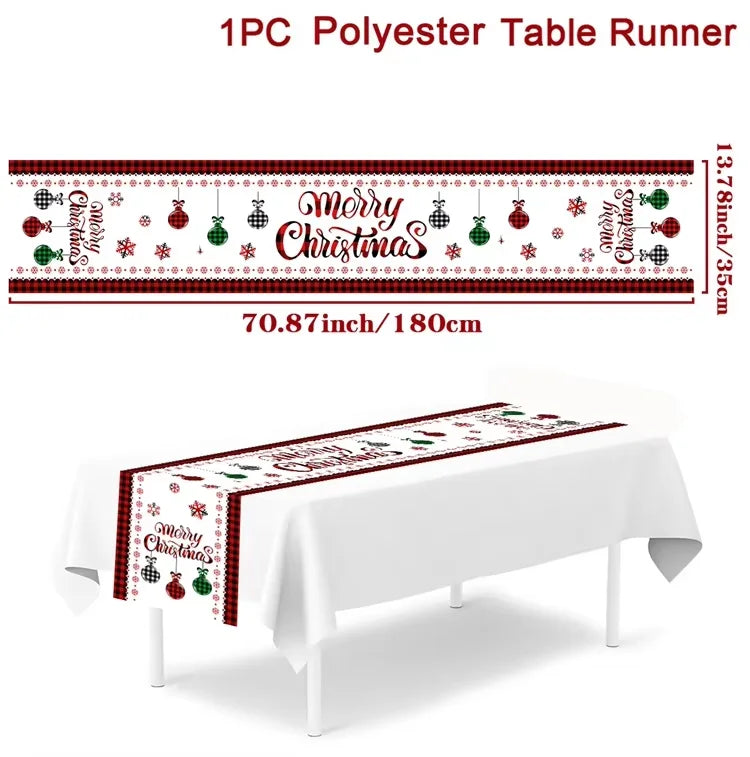 Festive Christmas Table Runner for Holiday Décor - Image 8
